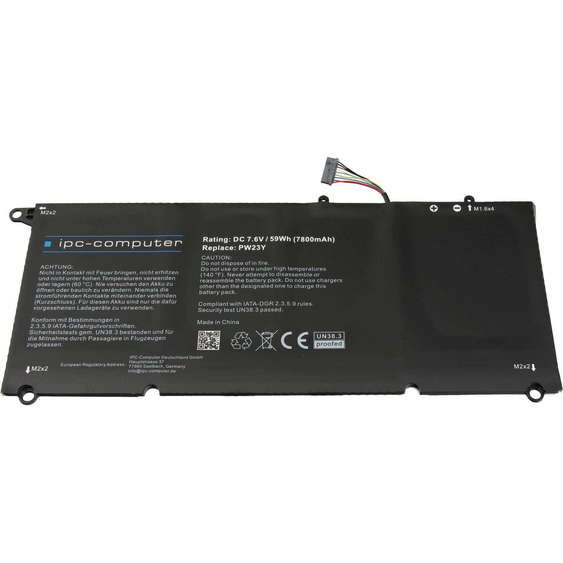 IPC ORNP72 (4 Zellen, 7800 mAh), Notebook Akku