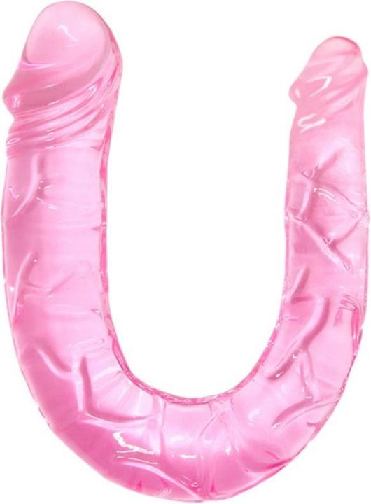 Actual product image Baile Double Dong Dildo Doble Pink