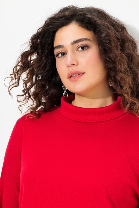 Image du produit Ulla Popken T-shirt à manches longues et col roulé, coupe Classic Fit (46, 48)