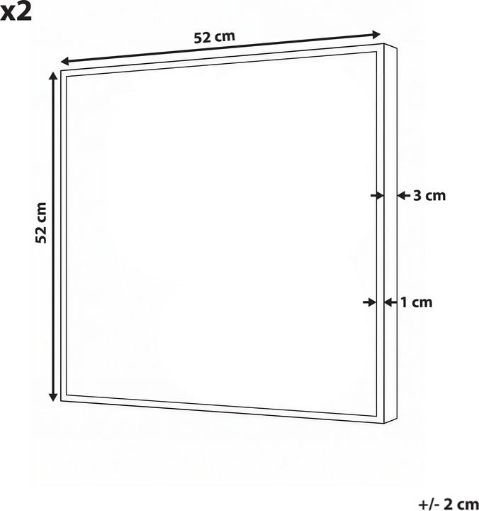 Produktbild Beliani Cashel (52 x 52 cm)