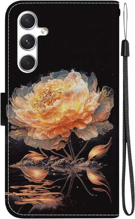 Actual product image Cover-Discount Galaxy S25 - Tasche Hülle mit Blüten Motiv (Samsung Galaxy S25)