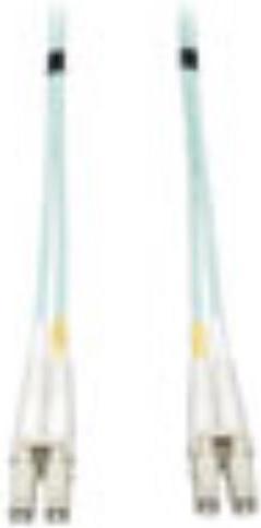 Actual product image Eaton 10Gb Duplex Multimode 50/125 OM3 LSZH Fiber Patch Cable LC/LC - Aqua 3M 10ft. 3.05m (0.10 m)