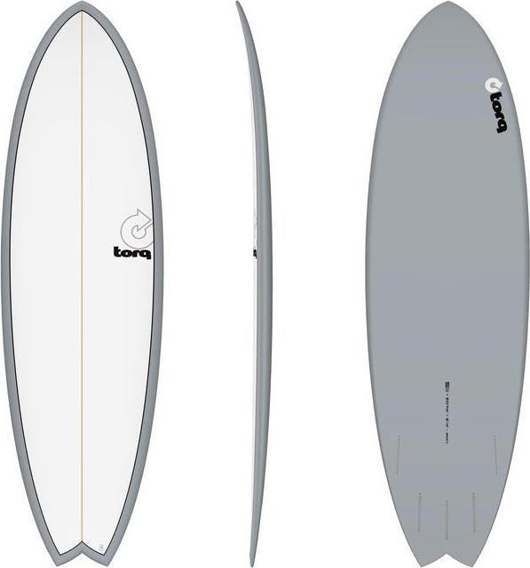 Produktbild Torq Surfboard Epoxy TET 5.11 MOD Fish Grey Pinl (5'11")