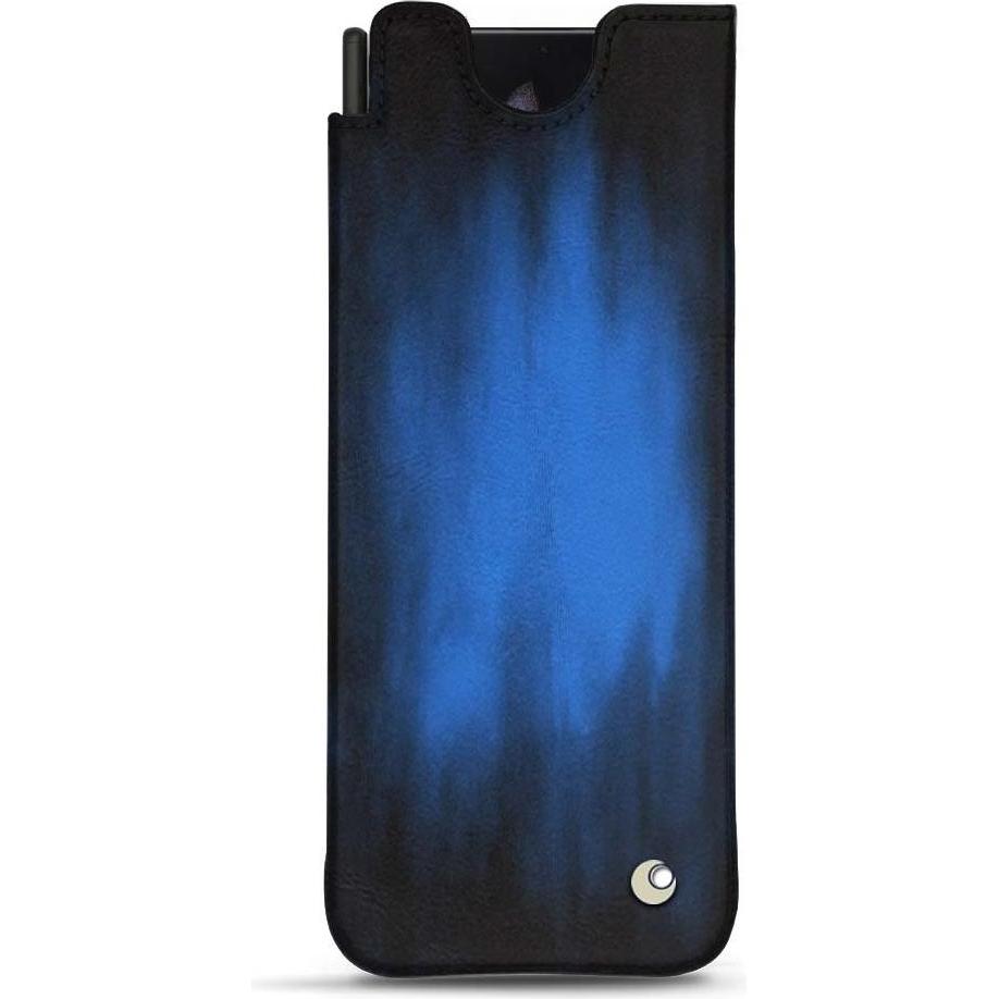 Noreve Lederschutzhülle (Samsung Galaxy Z Fold4), Smartphone Hülle, Blau