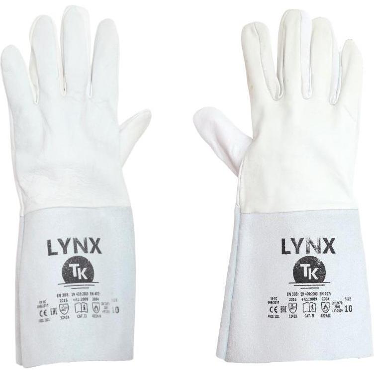 TK, Guanti di sicurezza, Guanti LYNX, taglia 11, bianchi (11)