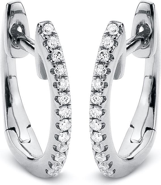 Actual product image Goldberg Diamant Creolen 18 kt WG (White gold)