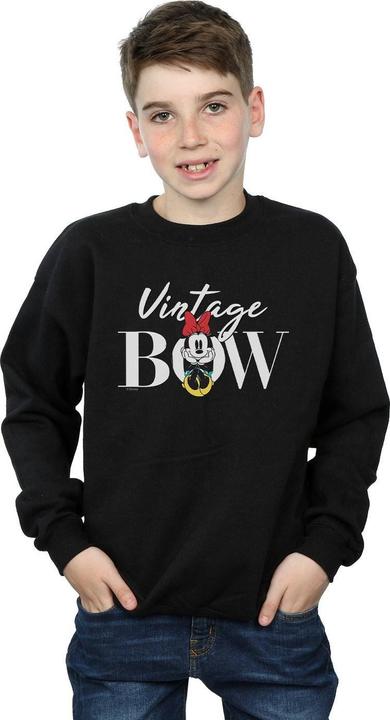 Produktbild Disney Minnie Mouse Vintage Bow Sweatshirt Jungen (128)