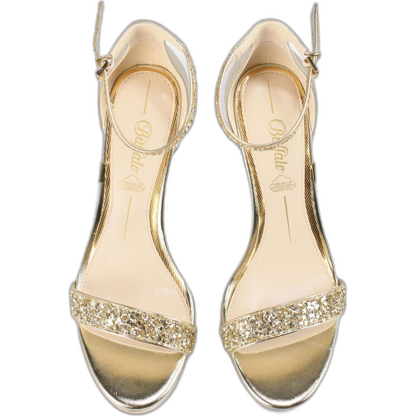 Thumbnail - Buffalo, Damen, Sandalen, damenpumps monroe 2, Gold, (41)