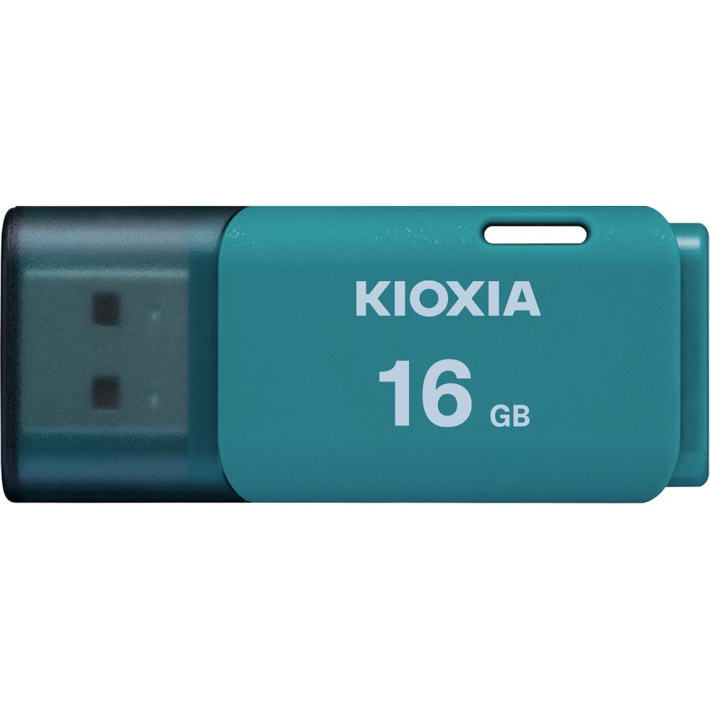 Kioxia USB-Flashdrive 16 GB USB2.0 TransMemory U202 blau retail (16 GB, USB-A, USB 2.0), USB Stick, Blau
