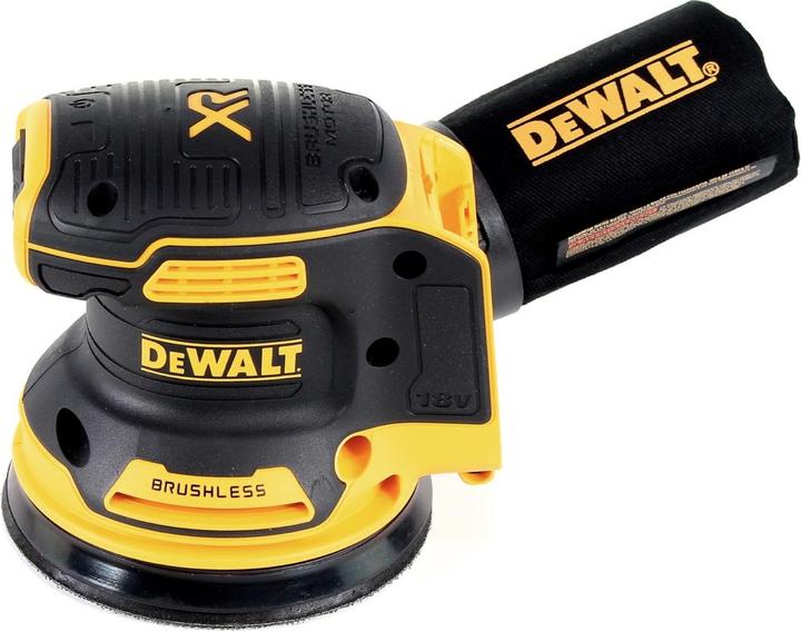 Actual product image DeWalt DCW 210 P2 Ponceuse excentrique sans fil et sans balais 18V 125 mm + 2x battery 5,0 Ah + Cha (Eccentric grinder)