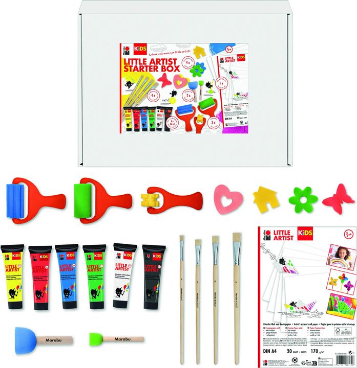 Image du produit Marabu Peinture artisanale Kids Power Paint Box 6 x 36 ml (4375 ml)