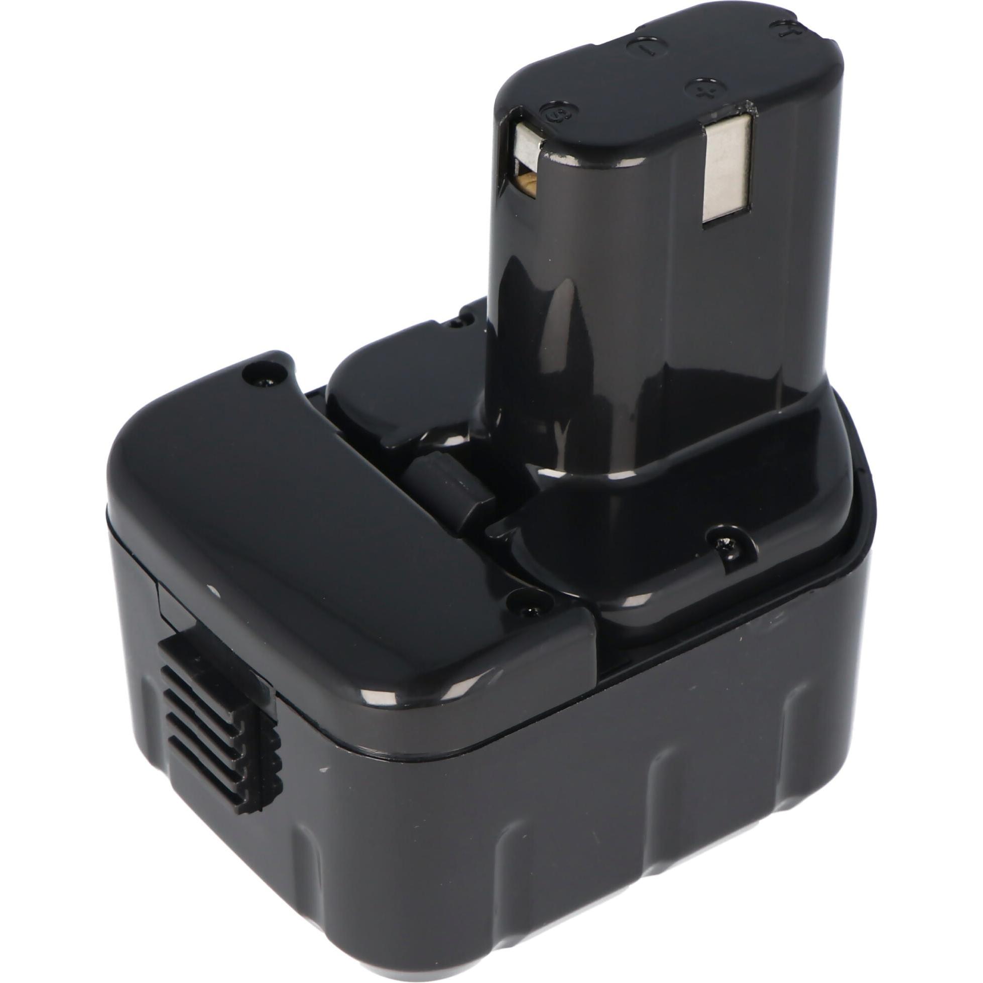 AccuCell, Werkzeugakku + Ladegerät, Akku Hitachi 12Volt 2,0Ah EB1220BL (12 V)
