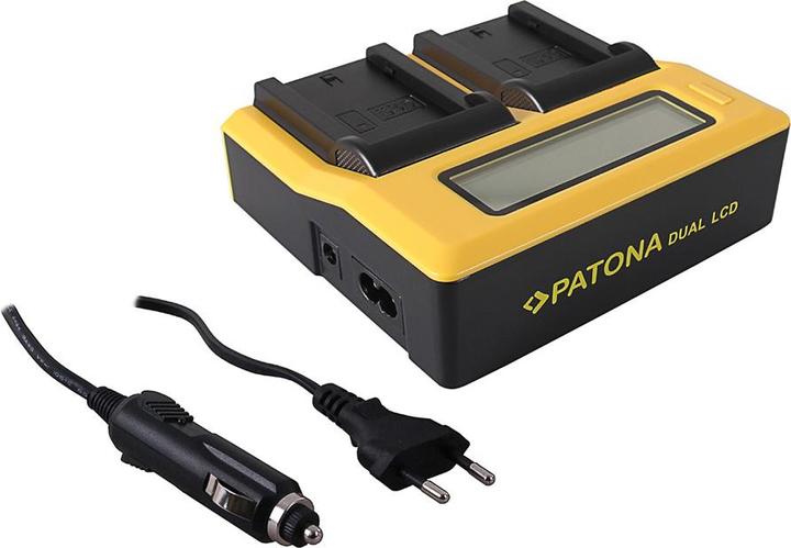 Actual product image Patona Fuji NP-W126 Dual LCD (Camera battery charger)