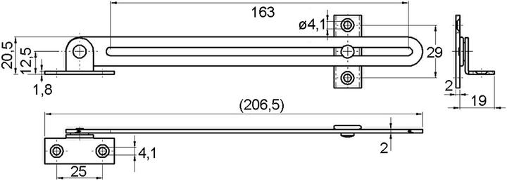 Produktbild Werk14 Klappenhalter