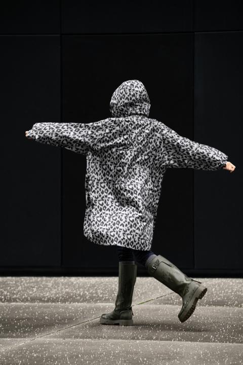 Immagine prodotto reisenthel Mini Maxi Raincoat Weiss/Schwarz (Taglia unica)