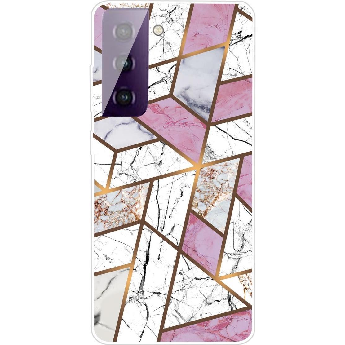 König Design Hülle Handy Schutz für Samsung Galaxy S21 Plus Case Cover Tasche Etuis Bumper (Samsung Galaxy S21+), Smartp...