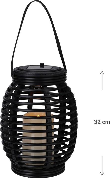 Produktbild ProGarden Solarlaterne mit LED Kerze
