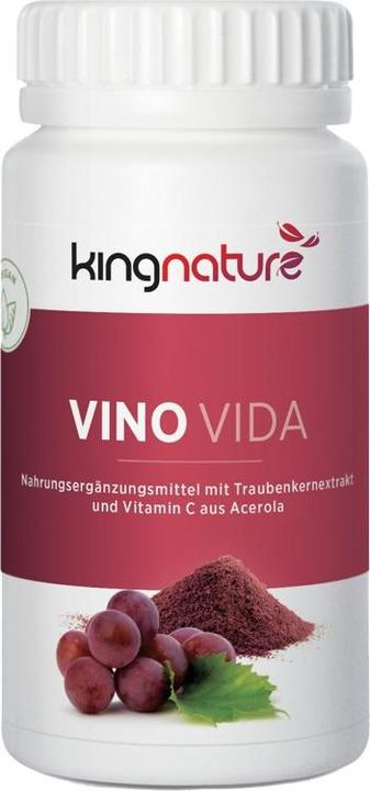 Produktbild Kingnature Vino Vida Kaps (90 Stück, Kapseln, 83 g)
