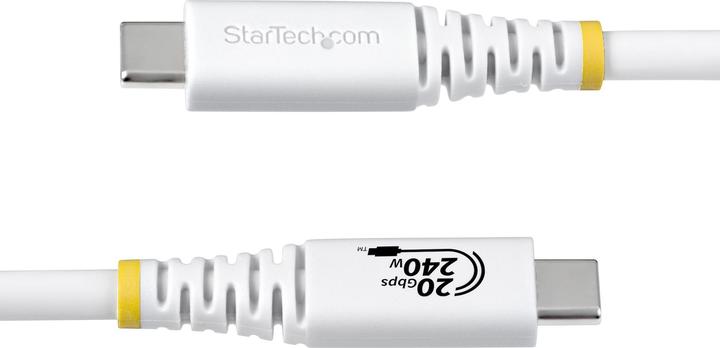 Produktbild StarTech White USB4 Cable - 2m (2 m, 240 W)