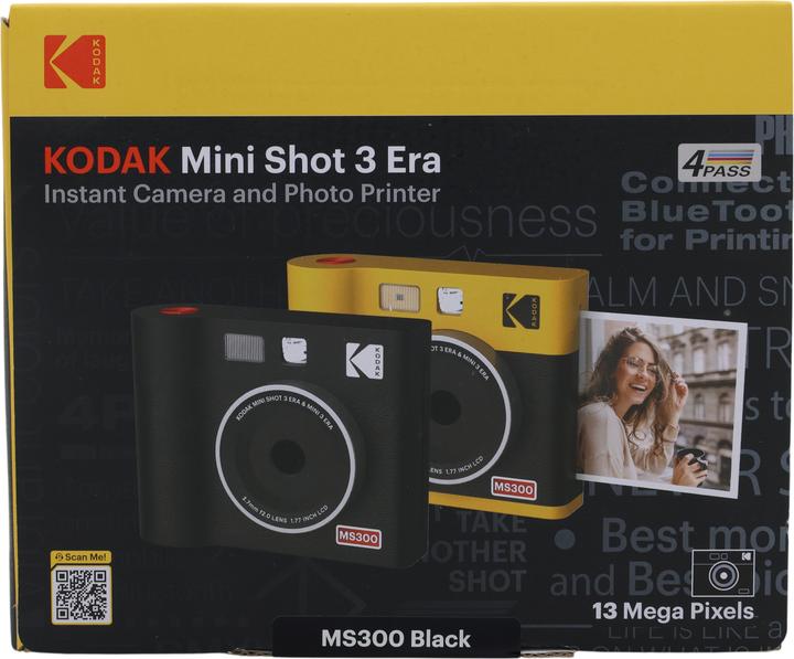 Produktbild Kodak Cam Mini Shot 3 ERA Black 3x3