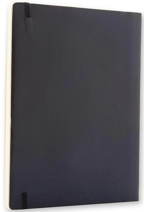 Actual product image Moleskine Notebook Classic Soft XLarge (19 x 25 cm, Checked, Soft cover)