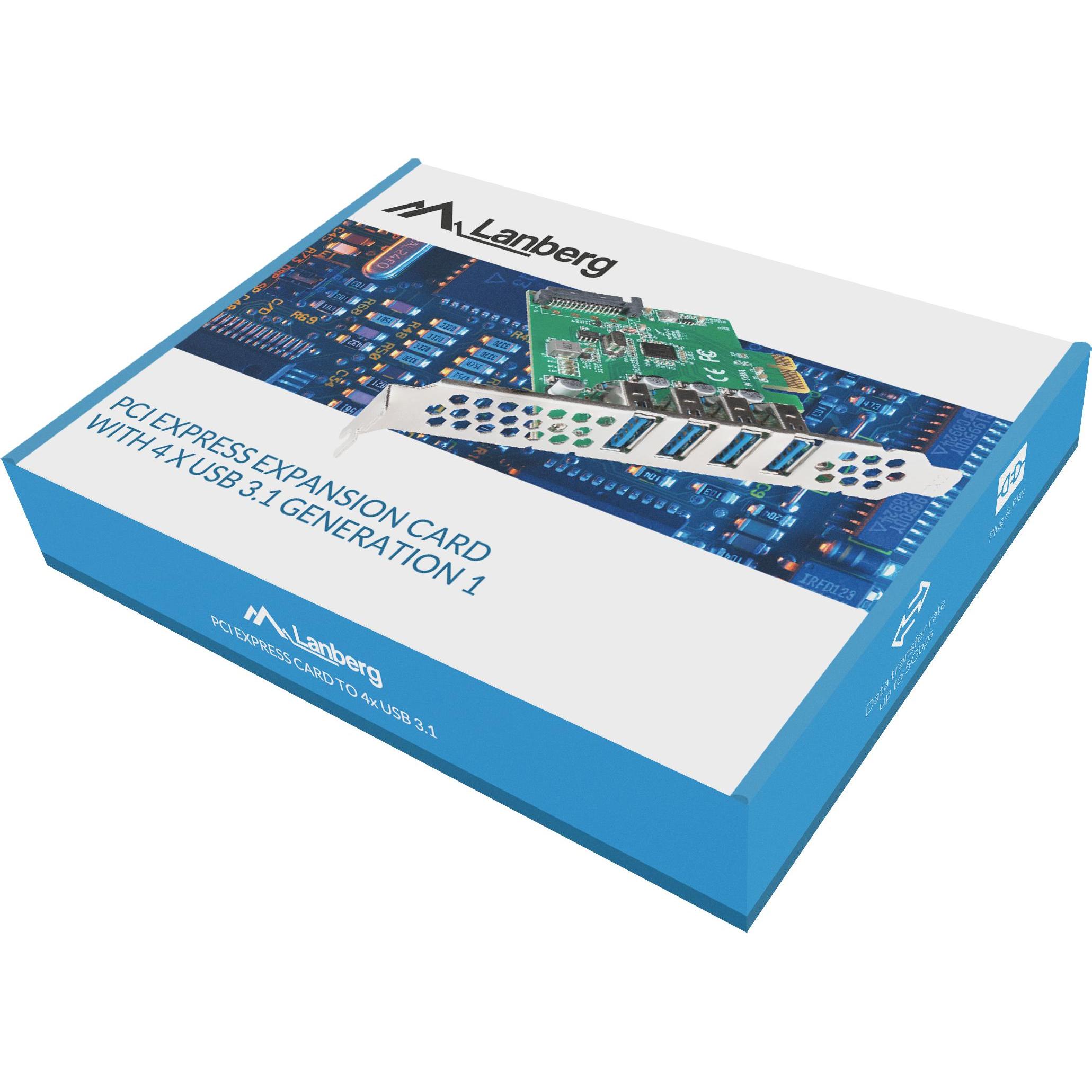 Thumbnail - Lanberg extension card PCI Express, Kontrollerkarte