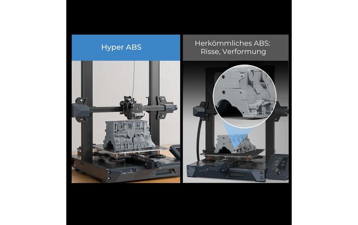 Actual product image Creality Hyper (ABS, 1.75 mm, 1000 g, Black)