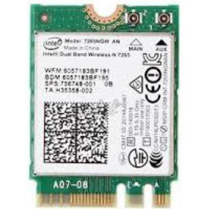 HP . Intel Dual Band Wireless-N 7265AN (PCIe), Netzwerkkarte, Grün