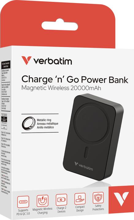 Produktbild Verbatim Charge 'n' Go Essentials (20000 mAh, 35 W, 74 Wh)