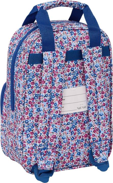 Image du produit Nait Nait Sac à dos scolaire Flores coimbra azul Bleu 20 x 28 x 8 cm