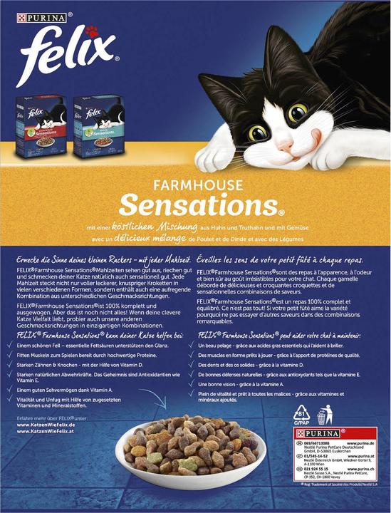Produktbild Felix Meaty Sensations (Adult, 1 Stk., 1000 g)