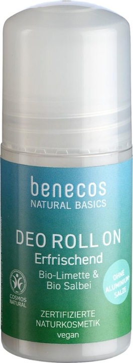 Benecos Deo RollOn Natural Basics Refreshing - Sage (Roll-on, 50 ml)