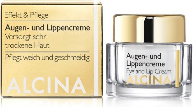 Produktbild Alcina Augen- Und Lippencreme (Augenpflege Crème, 15 ml, Tag)