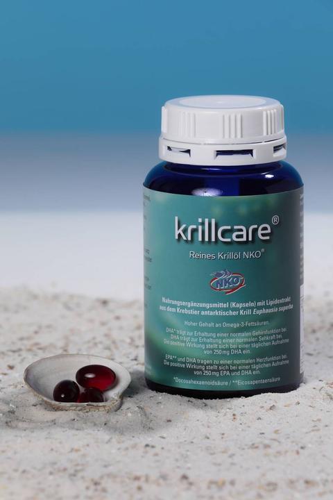 Actual product image Krillcare Krill Oil 500 mg NKO90 (90 Piece, Capsules, 90 g)
