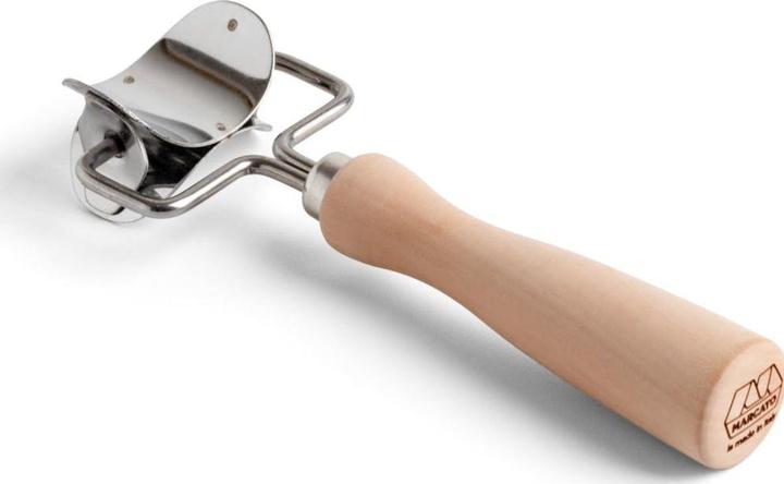 Marcato Teigrädchen Pasta rund mit Holzgriff 4.5 cm