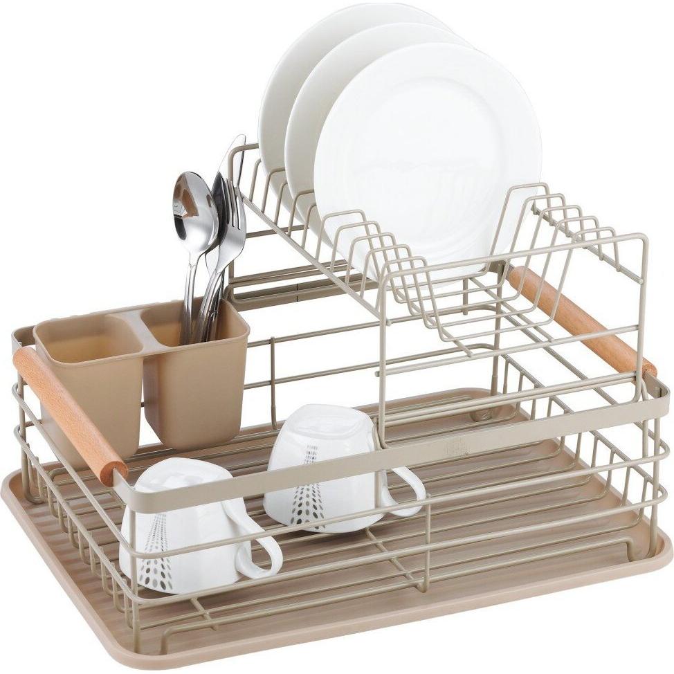 Kinghoff SUSZARKA OCIEKACZ DO NACZYŃ KH-1799, Scolapiatti, Beige