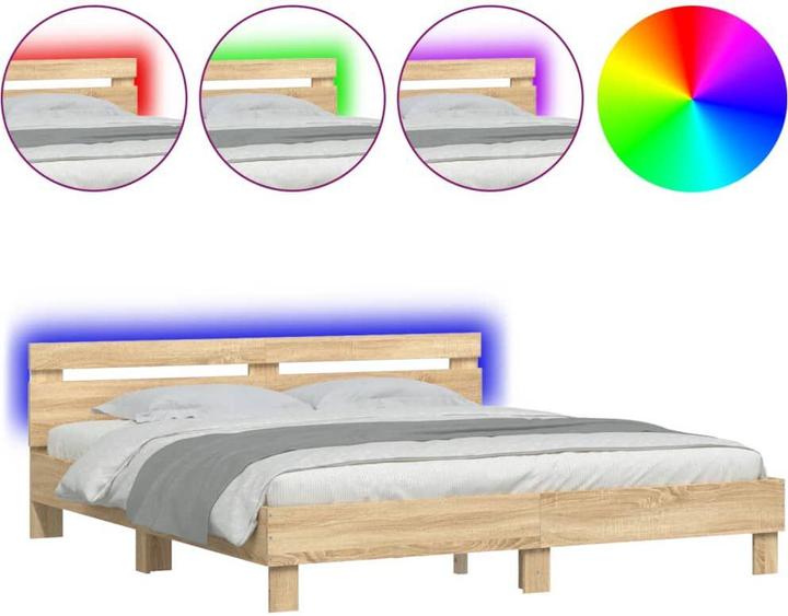 Produktbild vidaXL Bettgestell (200 x 200 cm)