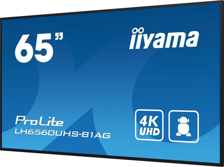 Actual product image iiyama ProLite LH6560UHS-B1AG (3840 x 2160 Pixels, 65")
