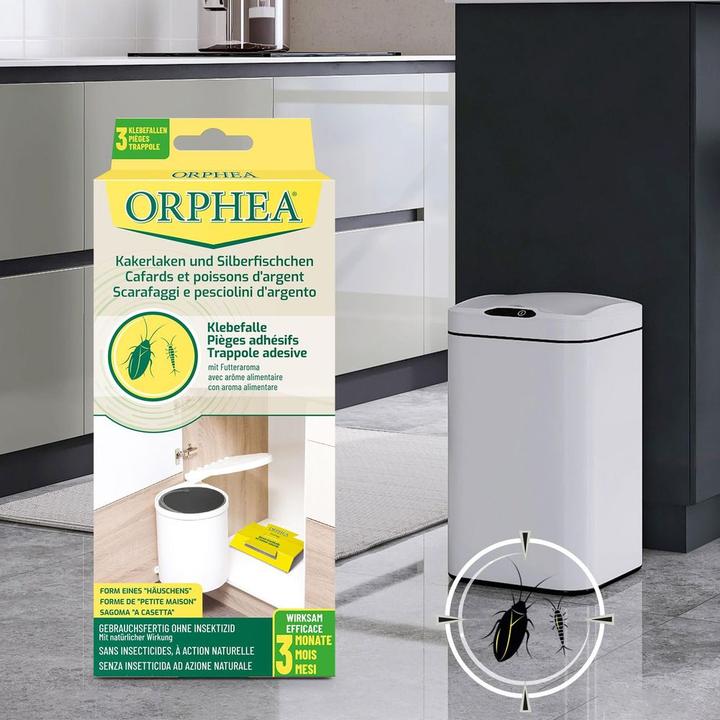 Actual product image Orphea Cockroach and silverfish trap