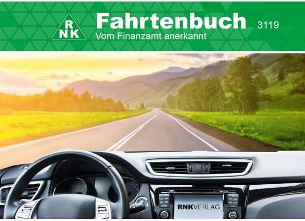 Produktbild Rnk Fahrtenbuch für PKW, DIN A6 quer 32 Blatt (32 x)