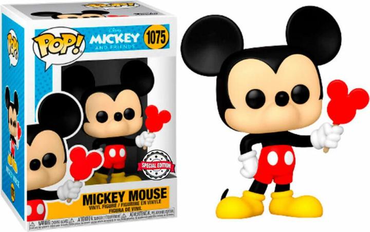 Image du produit Funko POP! Disney Mickey Mouse w/Popsicle (1075) EXM