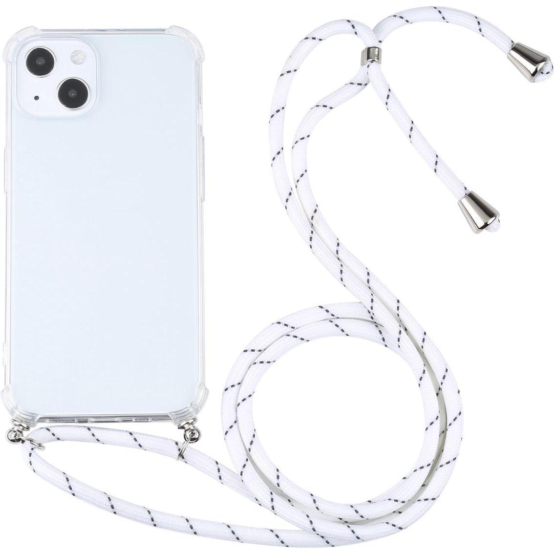 Thumbnail - König Design Hülle Handy Schutz für Apple iPhone 13 mini Case Cover Tasche Etuis Bumper Weiss, Handykette, Weiss