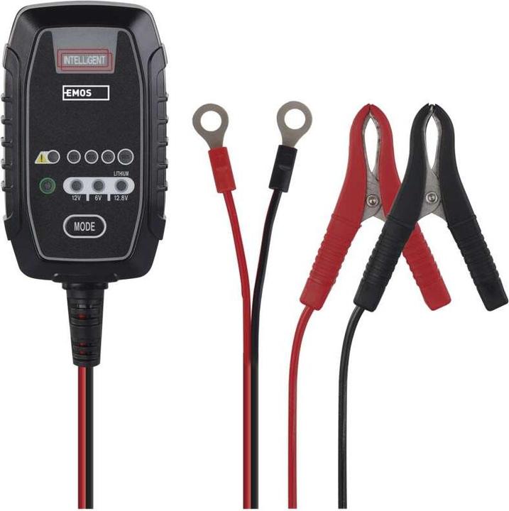 Produktbild Emos Autobatterieladegerät /12V 0,8A (12V, 6V, 0.80 A)