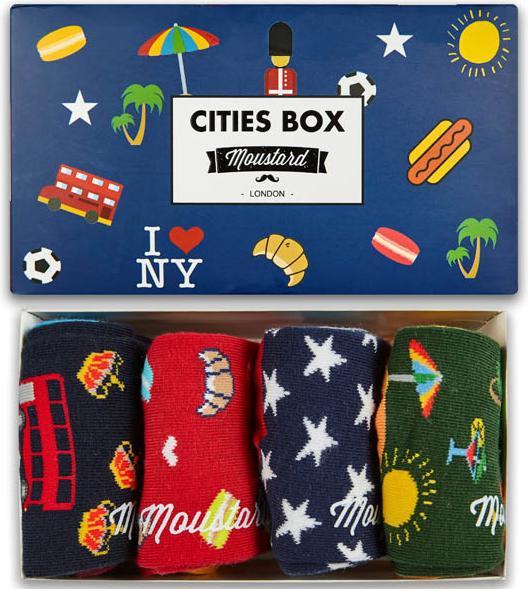 Produktbild Moustard City Box (4er Pack, 41 - 47)