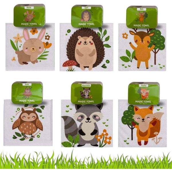Produktbild Herboristeria Magisches Handtuch Waldtiere