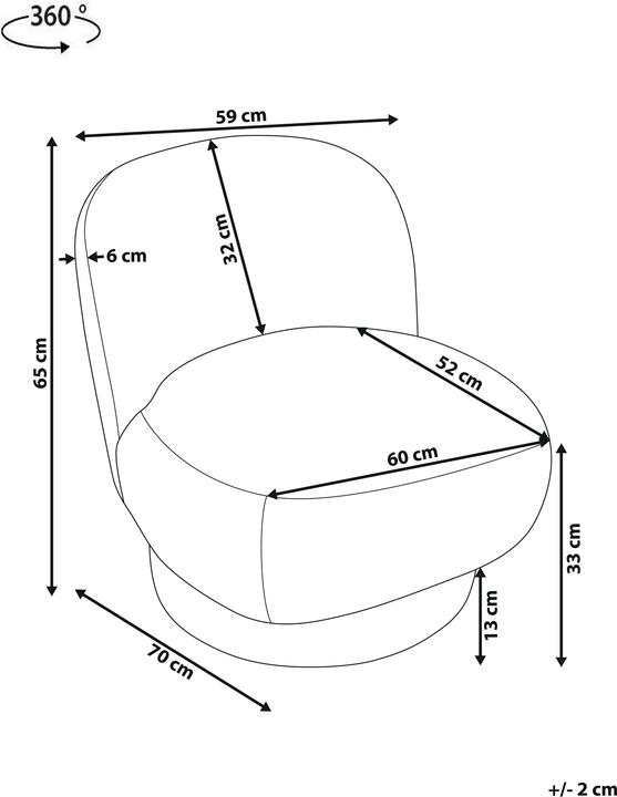 Actual product image Beliani Aylo