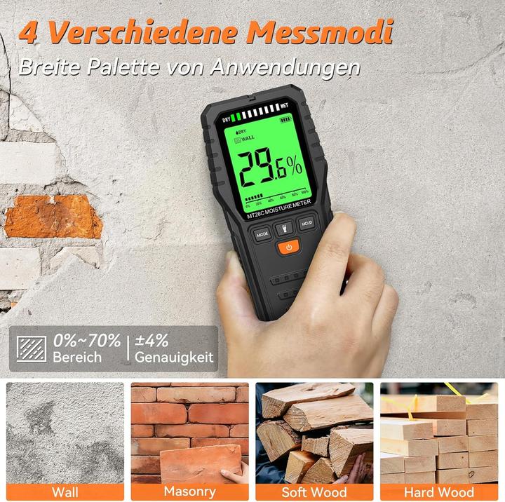 Actual product image Mesitool MT28 Feuchtigkeitsmessgerät