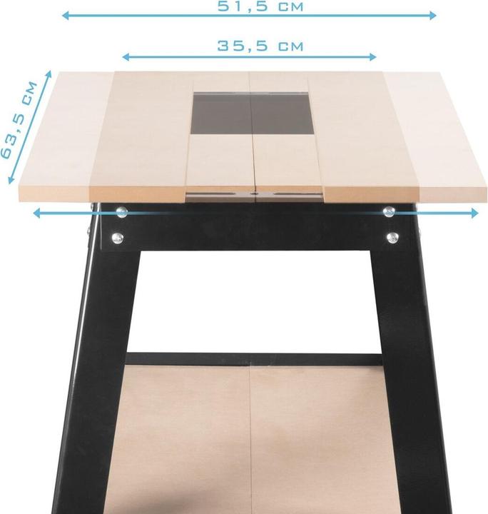 Image du produit Stahlwerk Support de machine (58 cm, 82 cm)