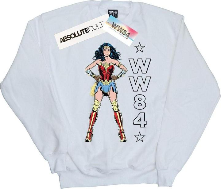 Produktbild Wonder Woman 84 Standing Logo Sweatshirt Mädchen (152, 158)
