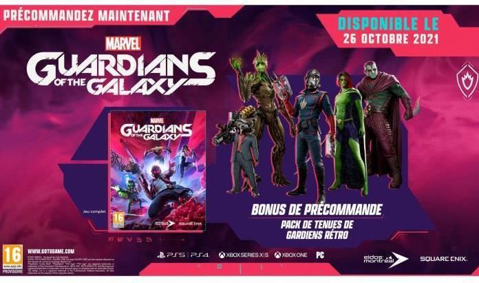 Immagine prodotto Square Enix Guardiani della galassia della Marvel (PC, FR)